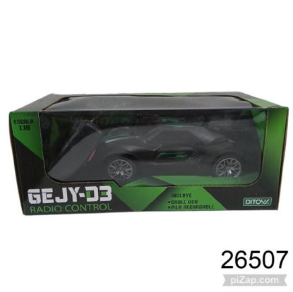 Imagen de AUTO ESCALA 1:18 RADIO CONTROL GEJY-D3 6.26 
